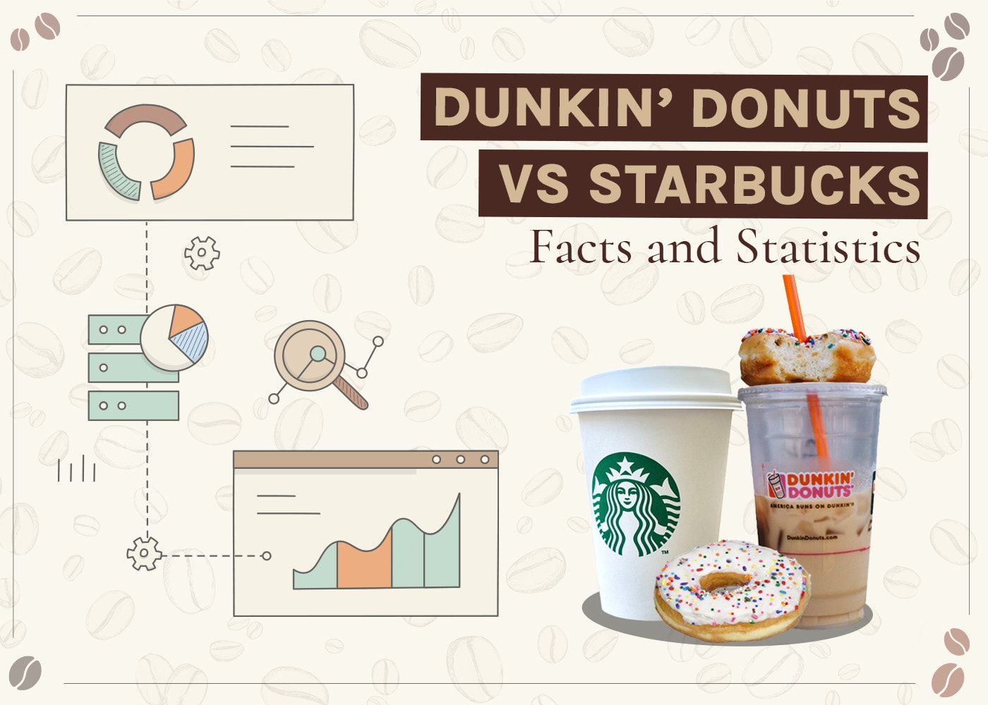Dunkin Donuts vs Starbucks Statistics