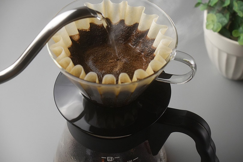 pour over coffee