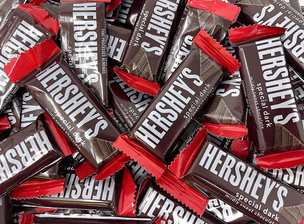 How Much Caffeine Is In Hershey's Special Dark Chocolate?