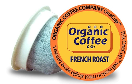 Organic Coffee Co. French Roast Compostable Coffee Pods