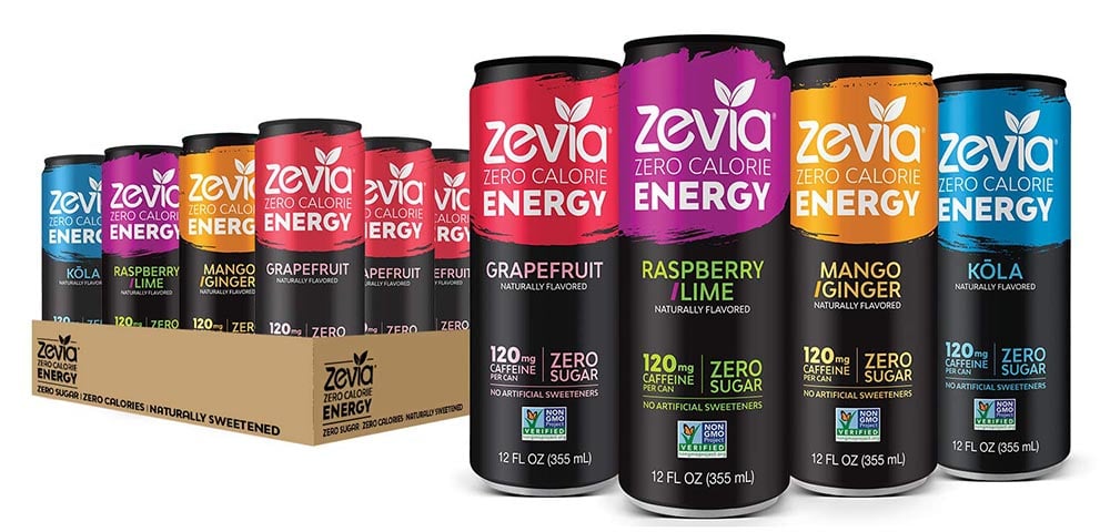 Zevia Energy Drinks