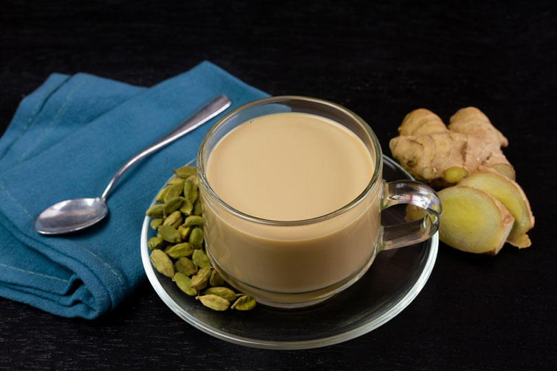 ginger milk tea