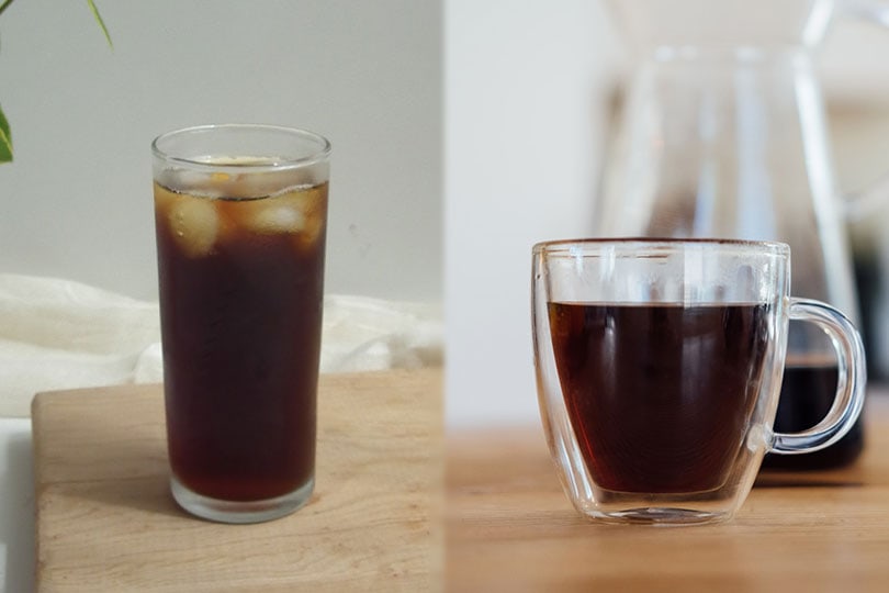 iced tea vs coffee