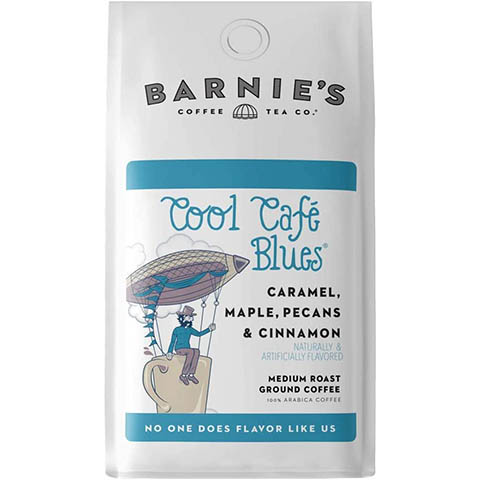 Barnie's Cool Café Blues Ground Coffee with Caramel