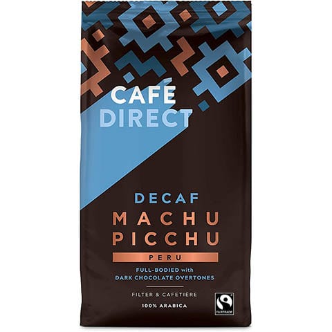 Cafedirect Decaf Machu Picchu Fairtrade Ground Coffee
