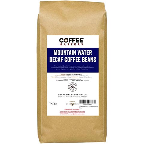 Coffee Masters Mountain Water Decaf Coffee Beans