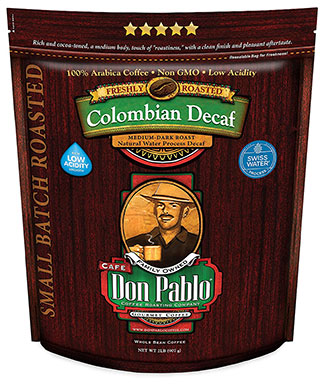 Don Pablo Decaf Colombian Gourmet Coffee