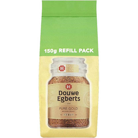 Douwe Egberts Pure Gold Instant Coffee Refill