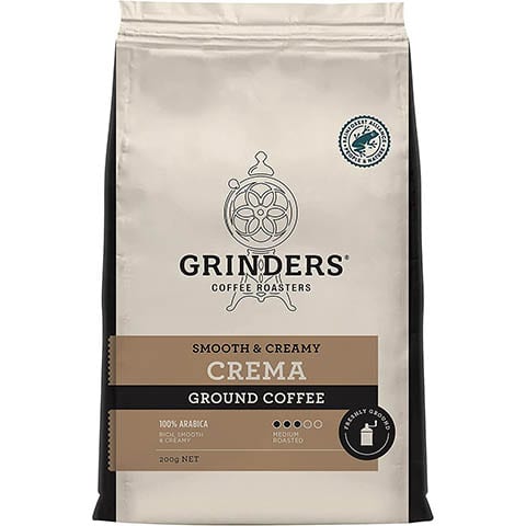 Grinders Coffee Crema Ground