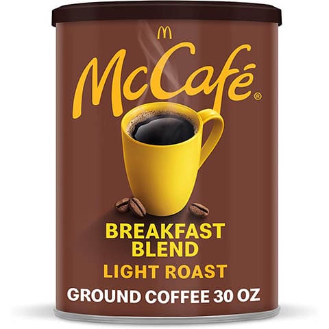 McCafe Breakfast Blend Light Roast Ground Coffee