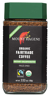 Mount Hagen Organic Freeze Dried Instant Decaf Coffee