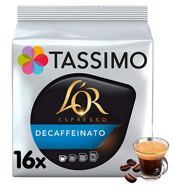 Tassimo L’Or Espresso Decaffeinato Coffee Pods