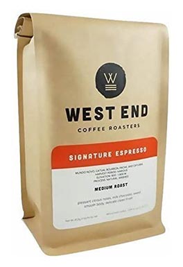 West End Coffee Roasters, Signature Espresso