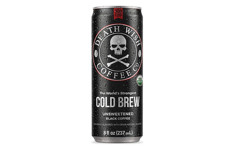 DEATH WISH COFFEE Canned Organic Iced Cold Brew