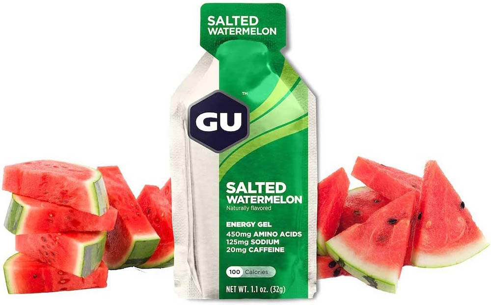 GU Energy Original Sports Nutrition Energy Gel Salted Watermelon