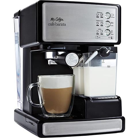 Mr. Coffee ECMP1000 Café Barista Premium Espresso:Sistema Cappuccino