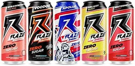 Raze Energy Drinks Variety