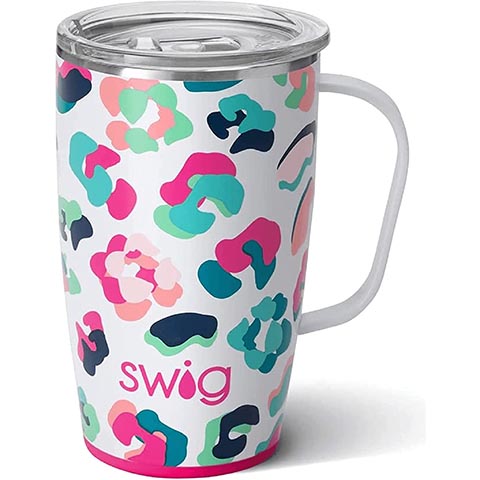 Swig Life 18oz Travel Mug dengan Pemegang dan Penutup