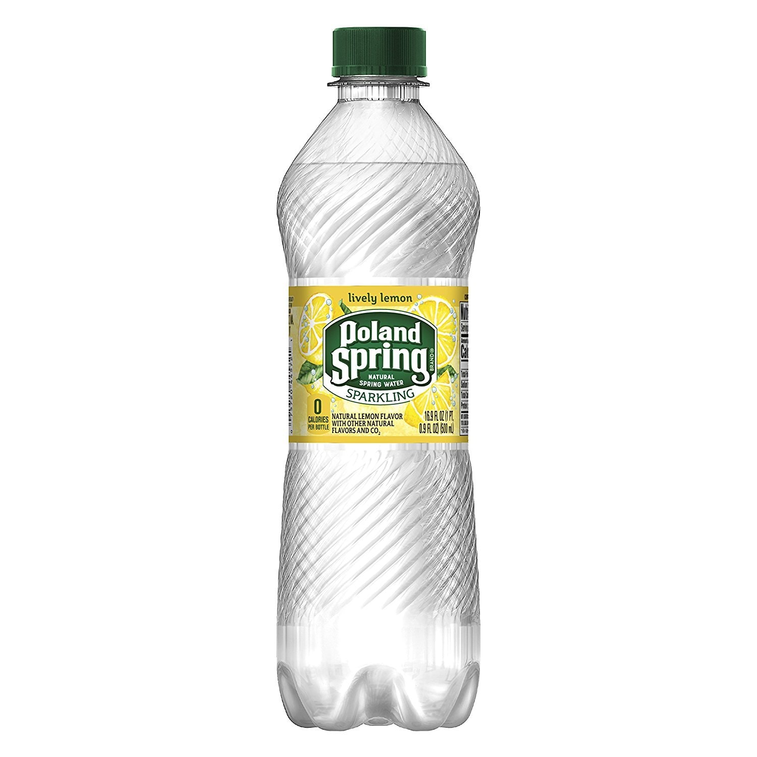 Poland Spring Sparkling Water Lemon