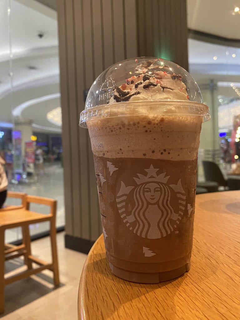 Starbucks Peppermint Mocha Frappuccino