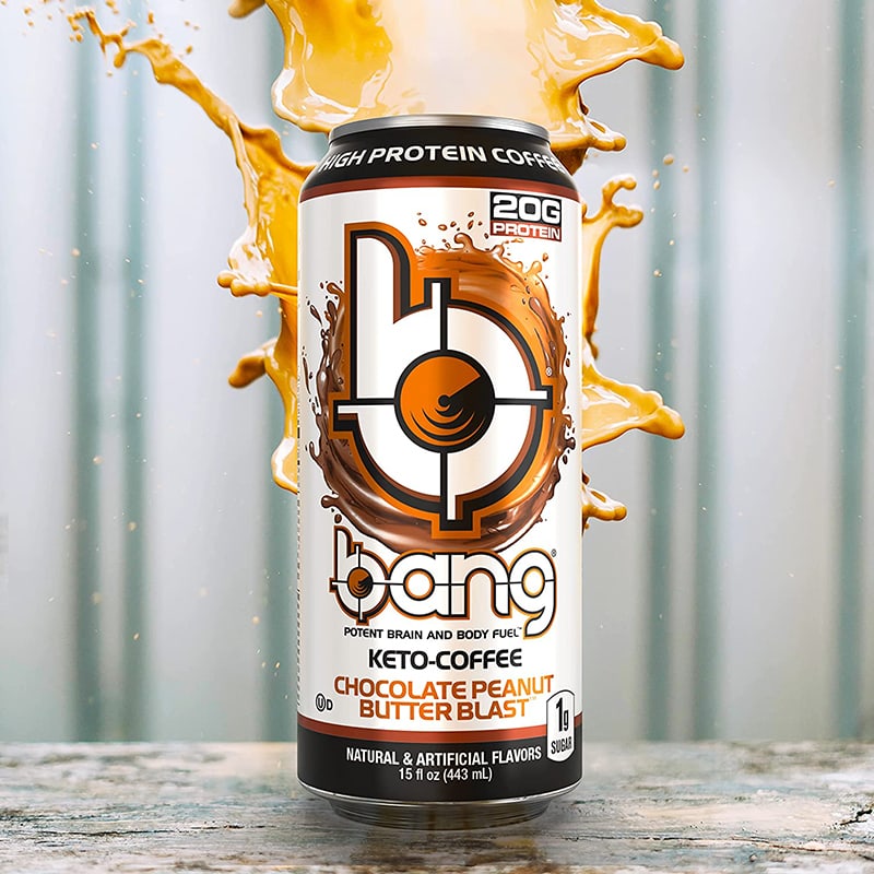 BANG Keto Coffee Energy Drink Chocolate Peanut Butter