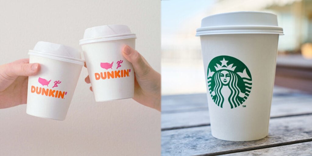Dunkin Donuts vs Starbucks Statistics (2023 Replace)