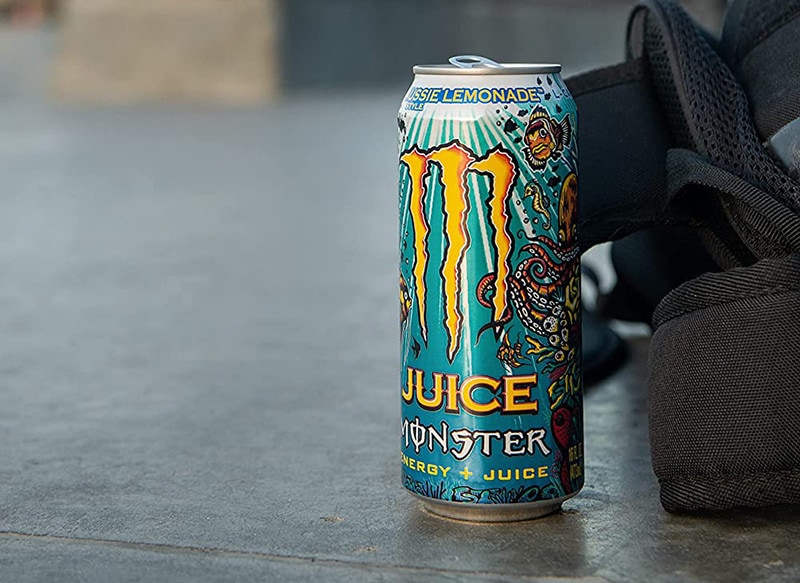 juice monster on the ground