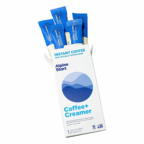 Alpine Start Premium Instant Coffee Coffee+Creamer