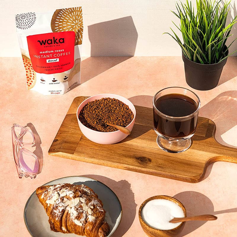 Waka Quality Instant Coffee — Decaffeinated Medium Roast