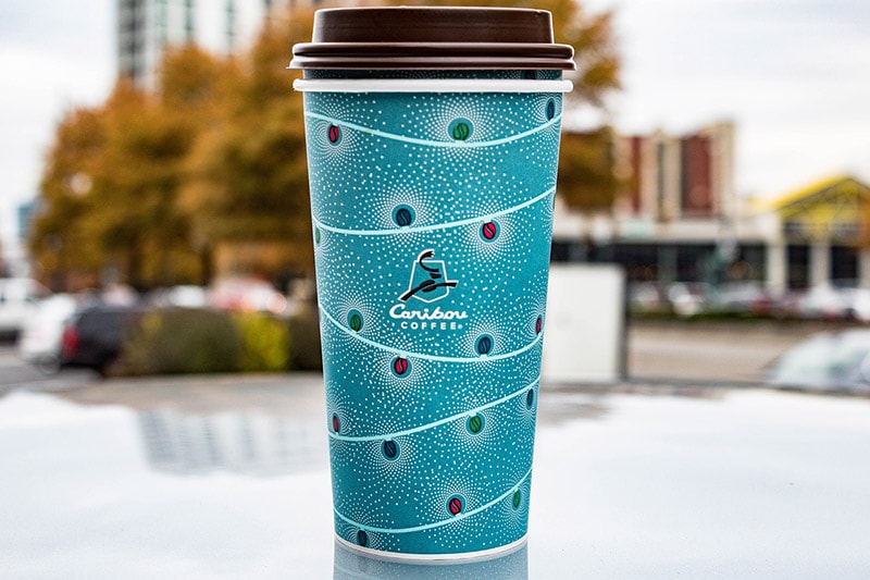 caribou coffee cup