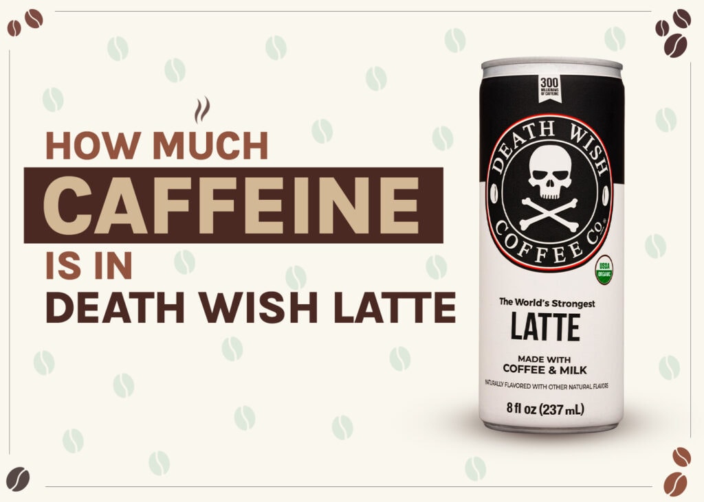 CoffeeAffection_How much Caffeine is in Death Wish Latte_v1_Sep 11 2023